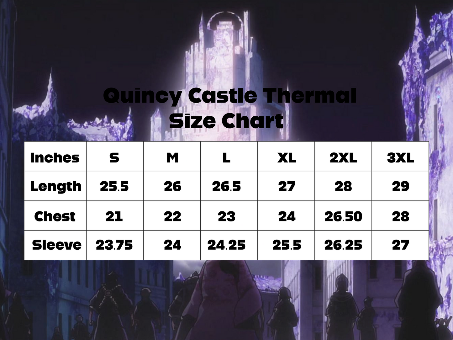 Quincy castle thermal