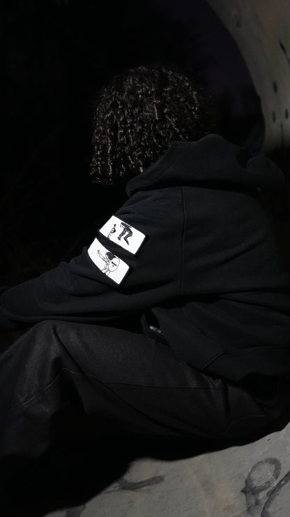 Deathnote Velcro zip up