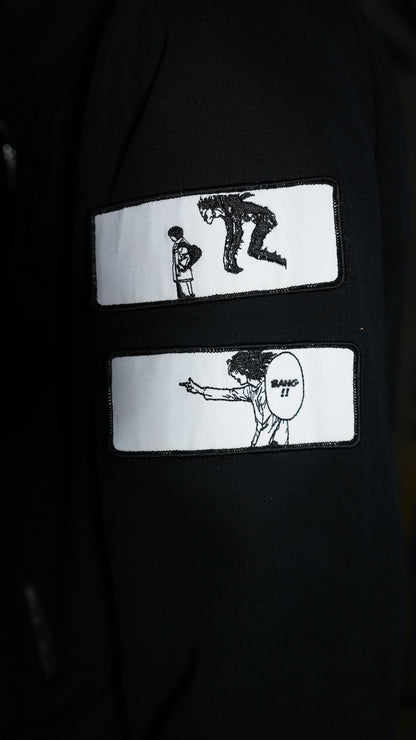 Deathnote Velcro zip up