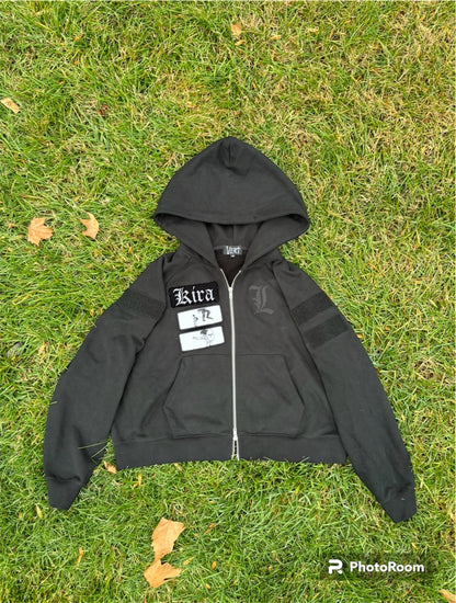 Deathnote Velcro zip up